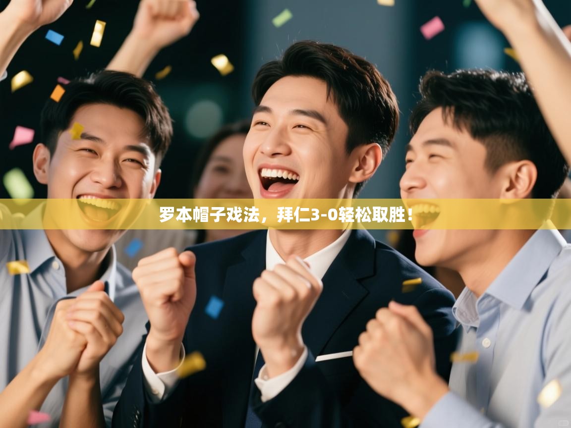 罗本帽子戏法，拜仁3-0轻松取胜！